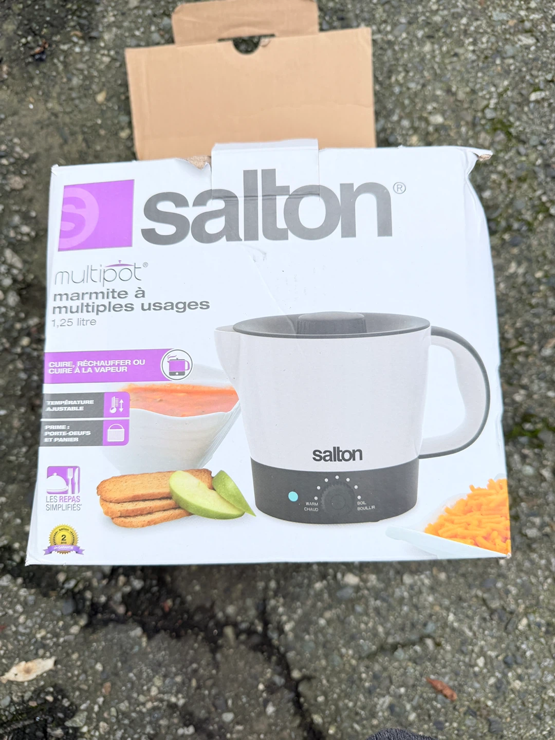 Salton MultiPot Multi-Cooker 1.25 Liters - photo 3