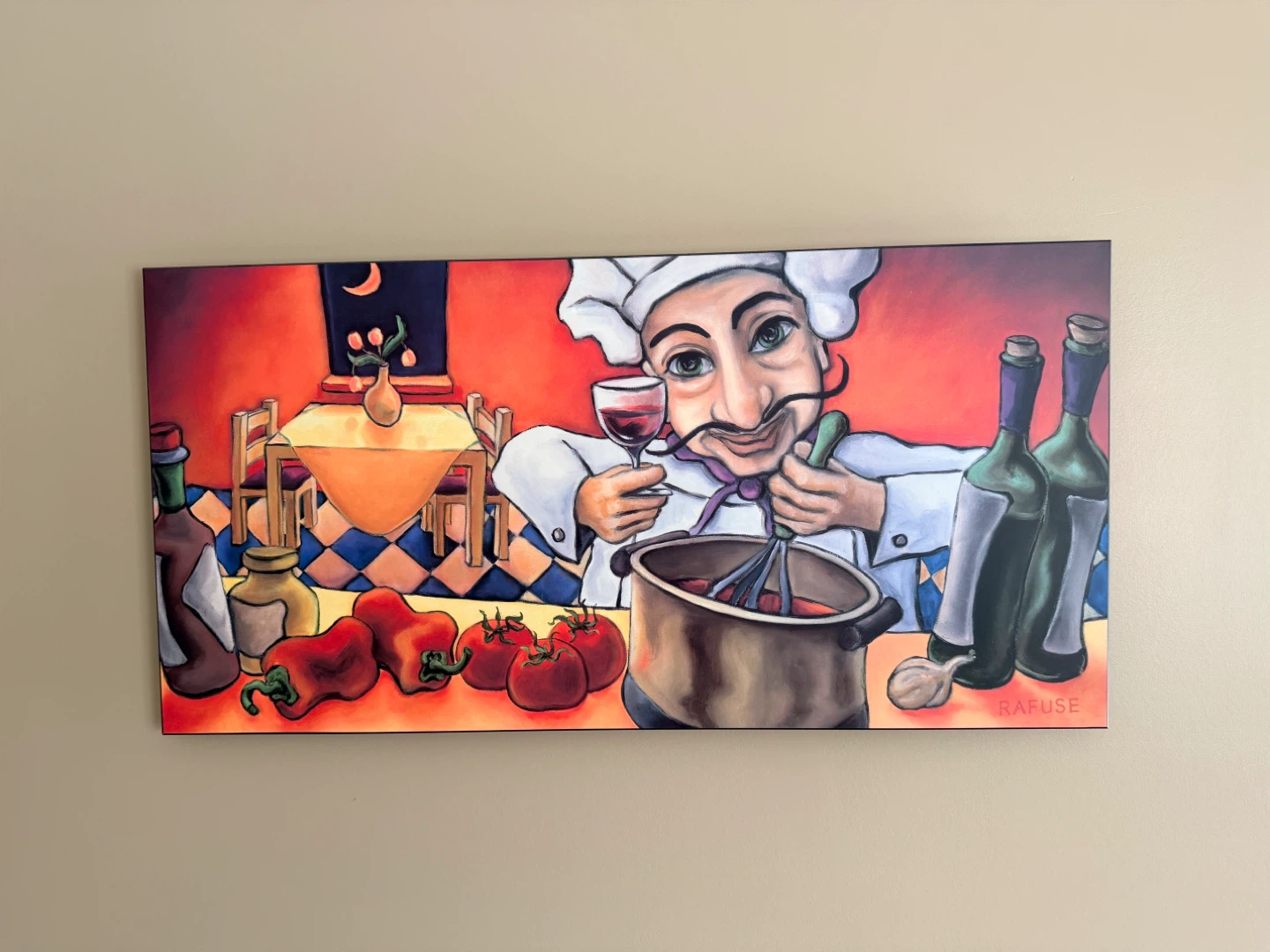 “Maurice” by Will Rafuse – Original Artwork on Wood - photo 3