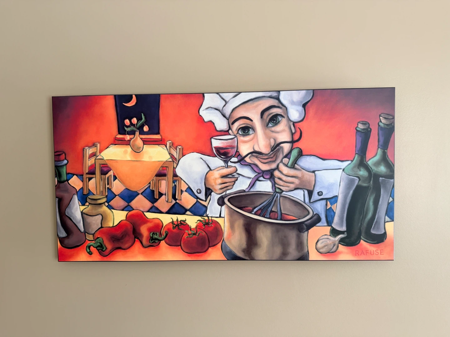 “Maurice” by Will Rafuse – Original Artwork on Wood - photo 2