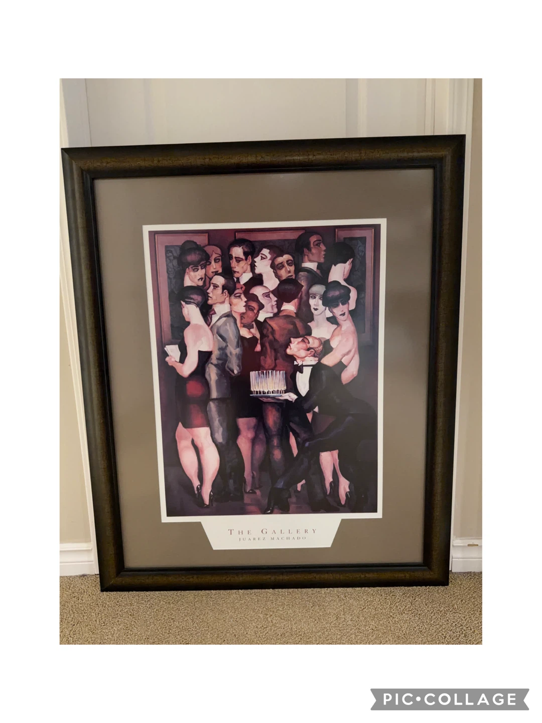 Framed Juarez Machado Artwork – Gallery Piece