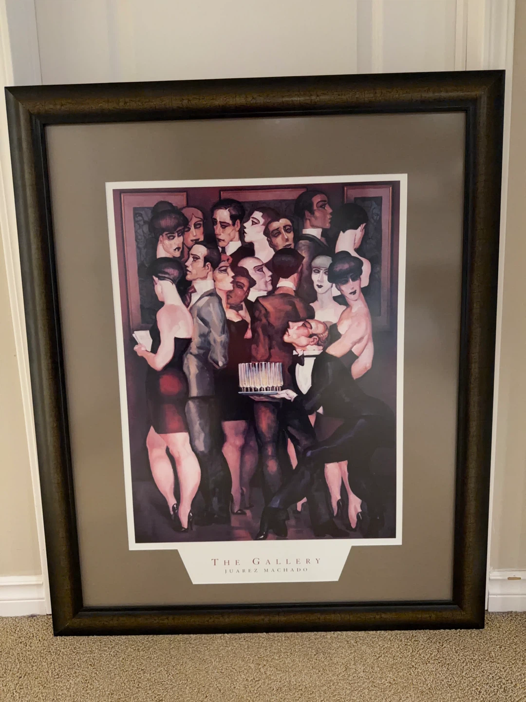 Framed Juarez Machado Artwork – Gallery Piece - photo 2