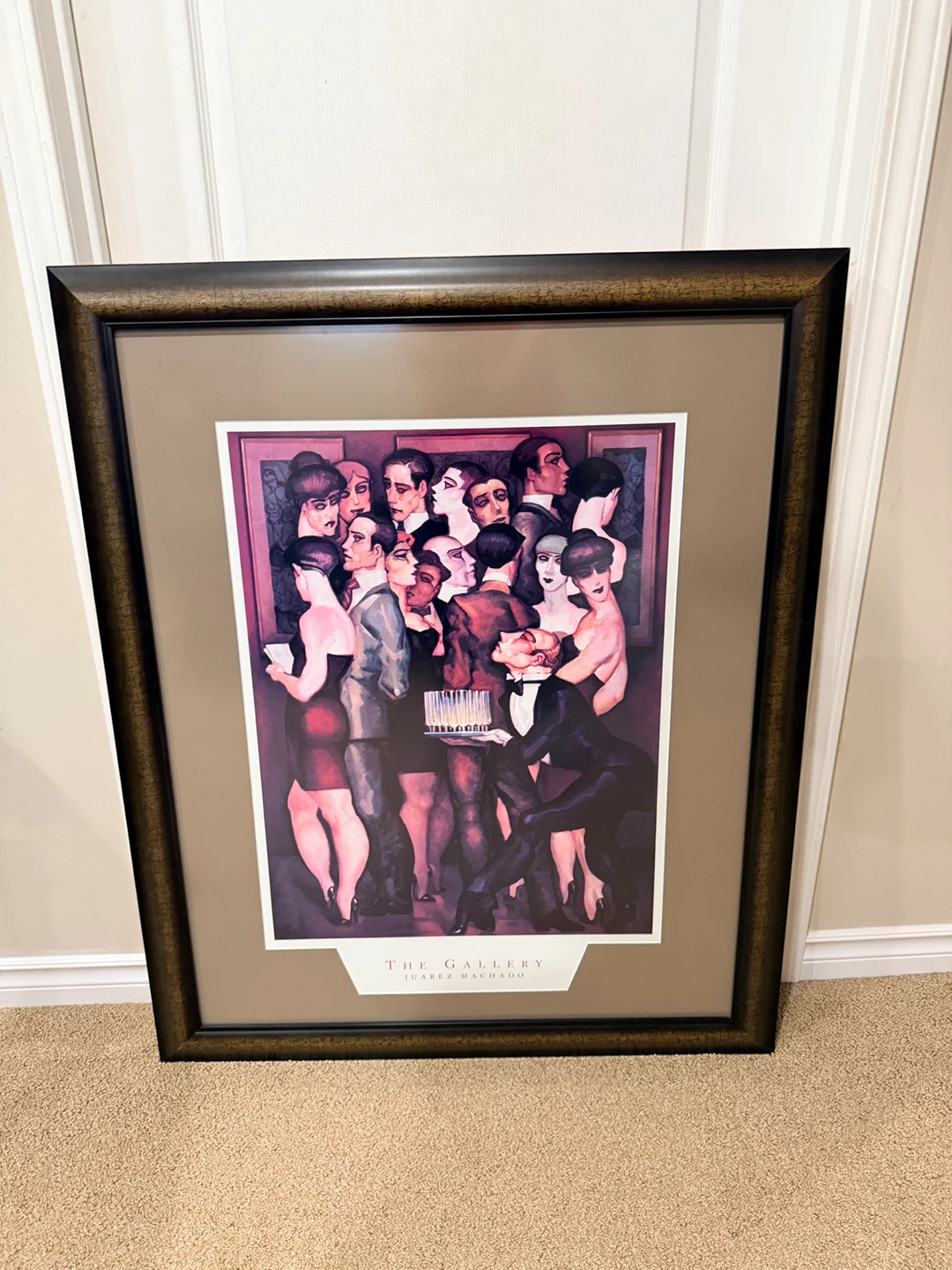 Framed Juarez Machado Artwork – Gallery Piece - photo 3