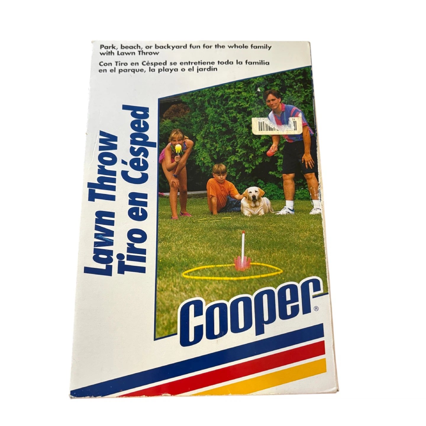 Vintage Cooper Lawn Throw Backyard Game Family Kids Outdoor