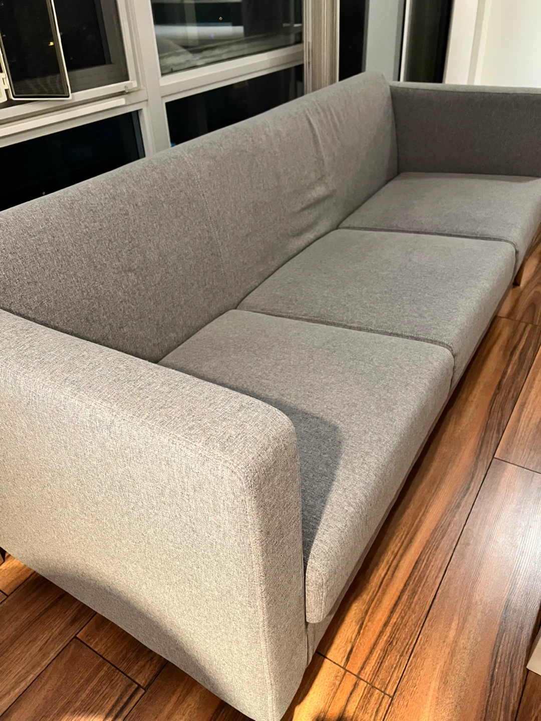 Grey 3-Seat Sofa