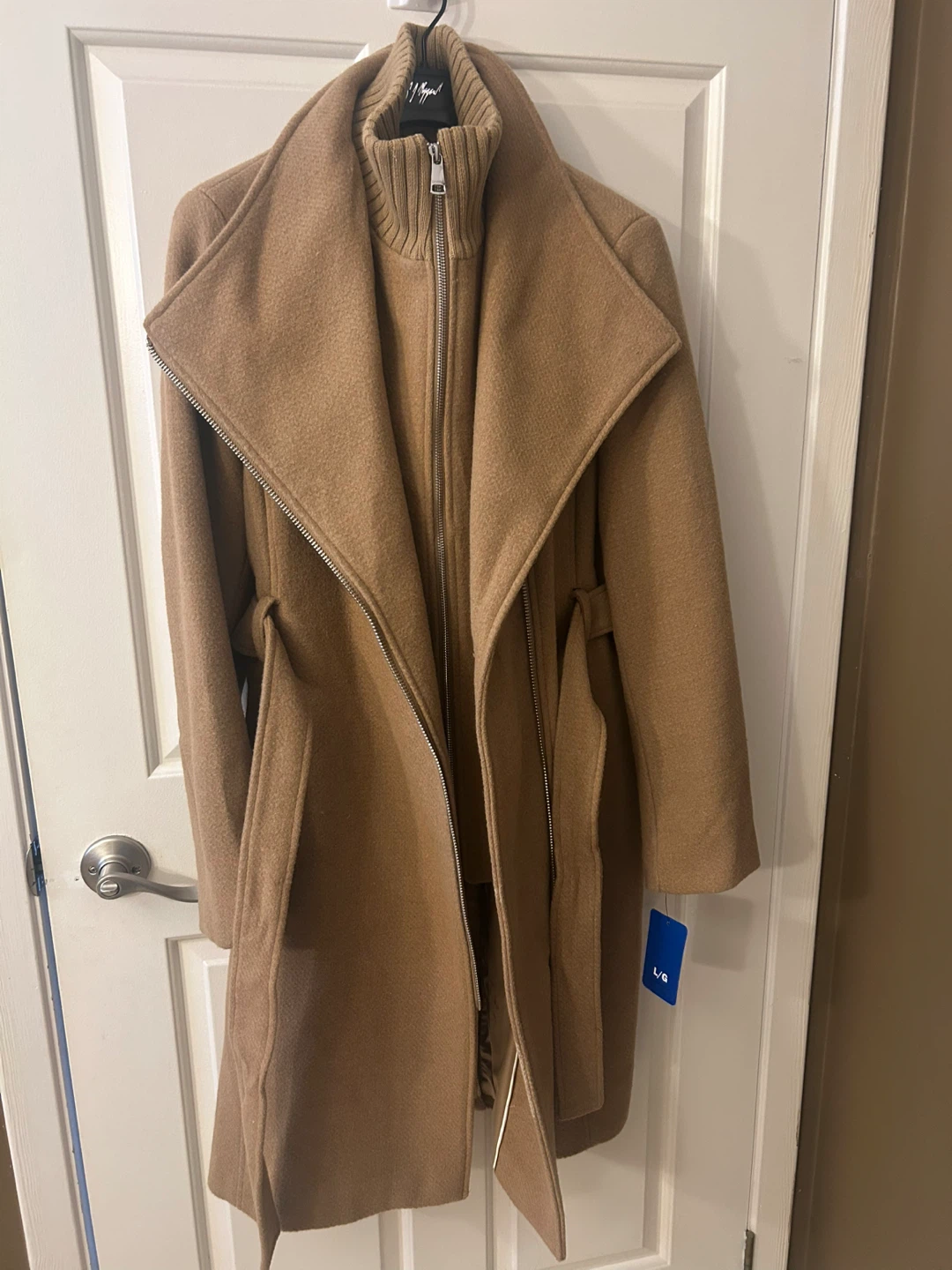 NEW! Calvin Klein Wool Blend Coat - Size Large - photo 5