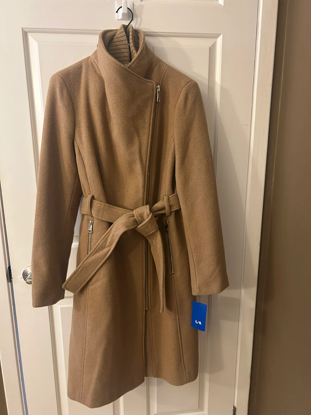 NEW! Calvin Klein Wool Blend Coat - Size Large
