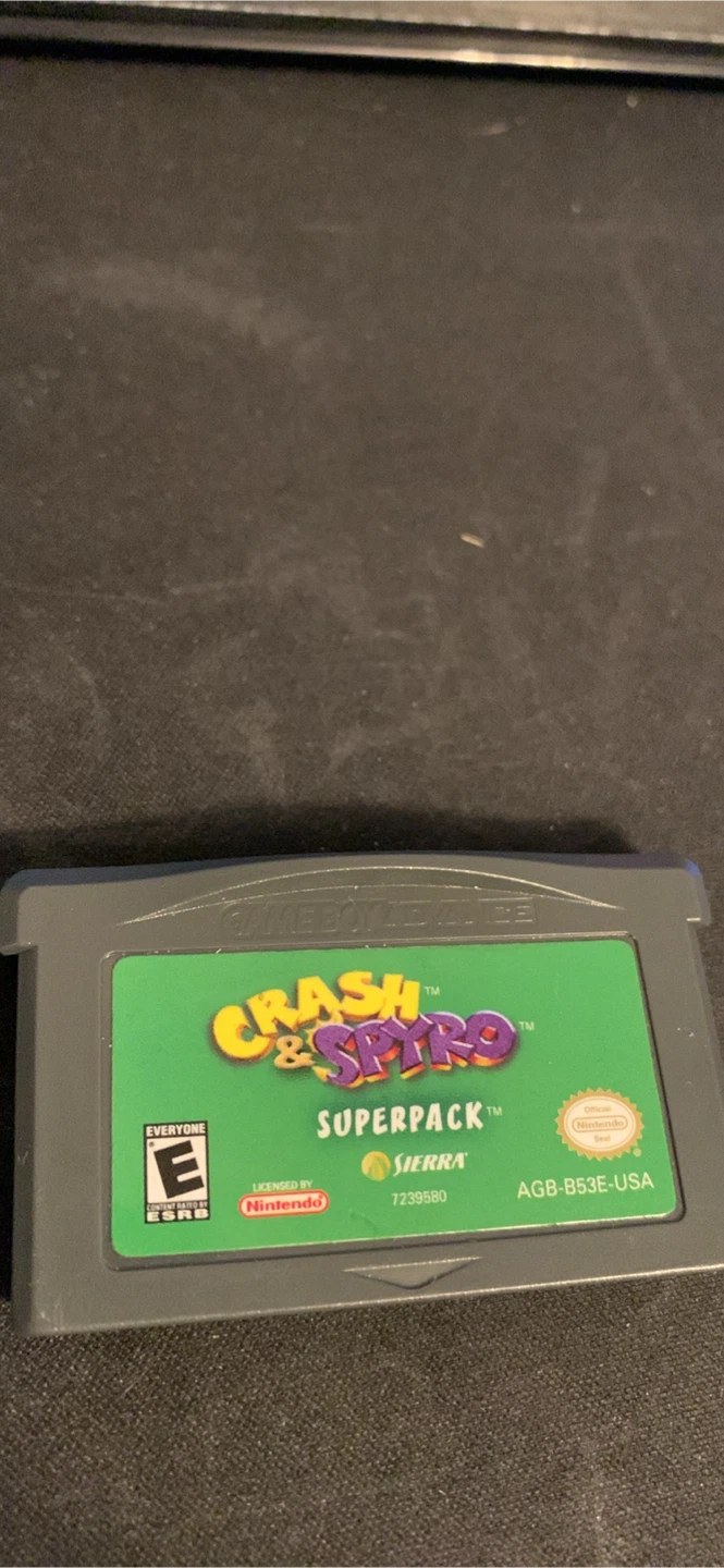 Crash & Spyro Superpack Game Boy Advance Game