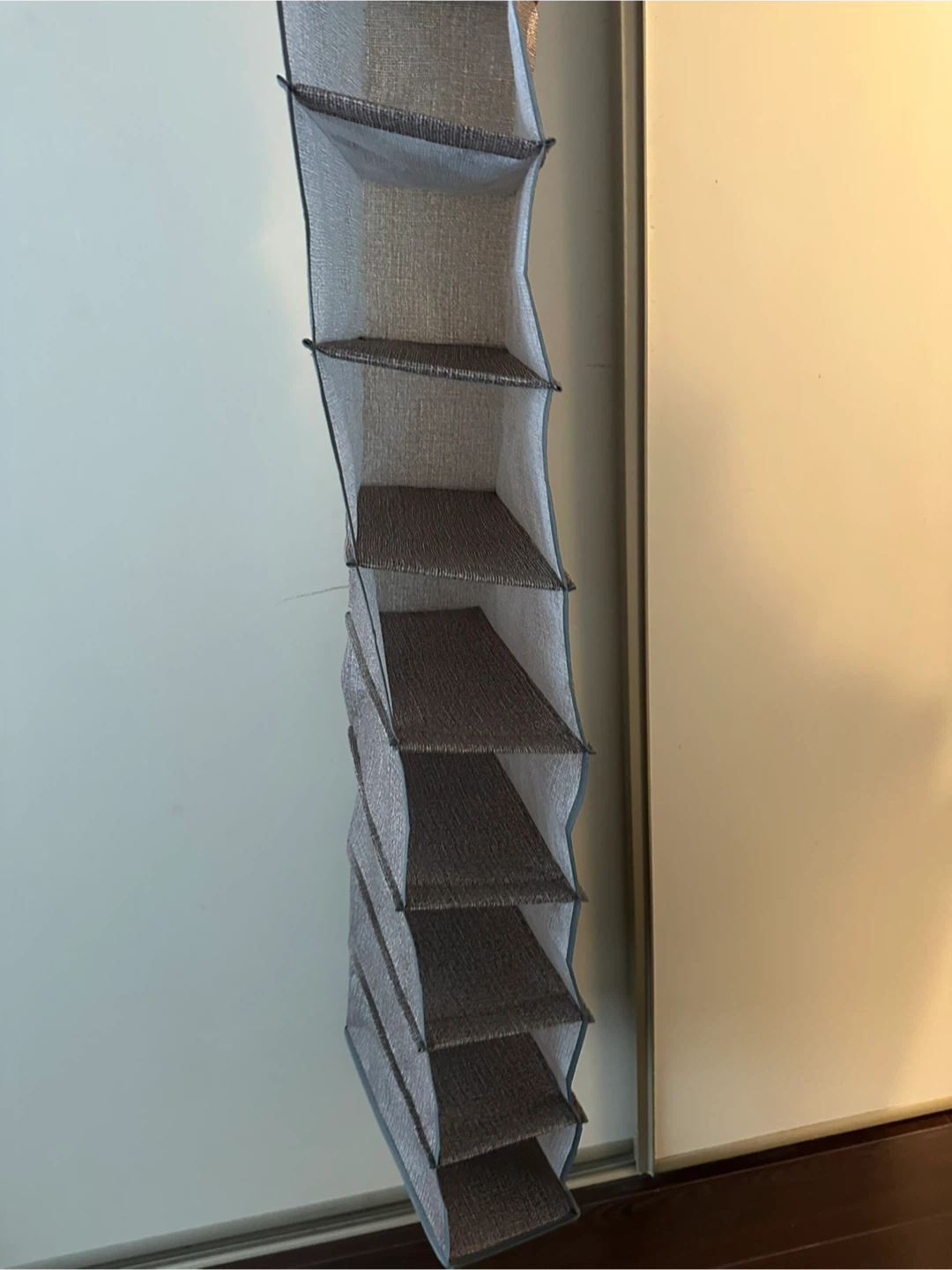 Hanging Closet Organizer - Grey
