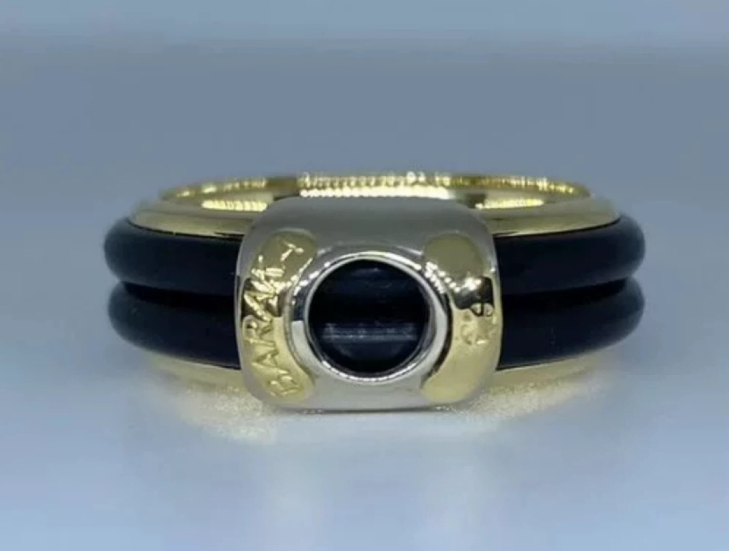 Baraka Ring - Black & Gold Inisex - photo 4