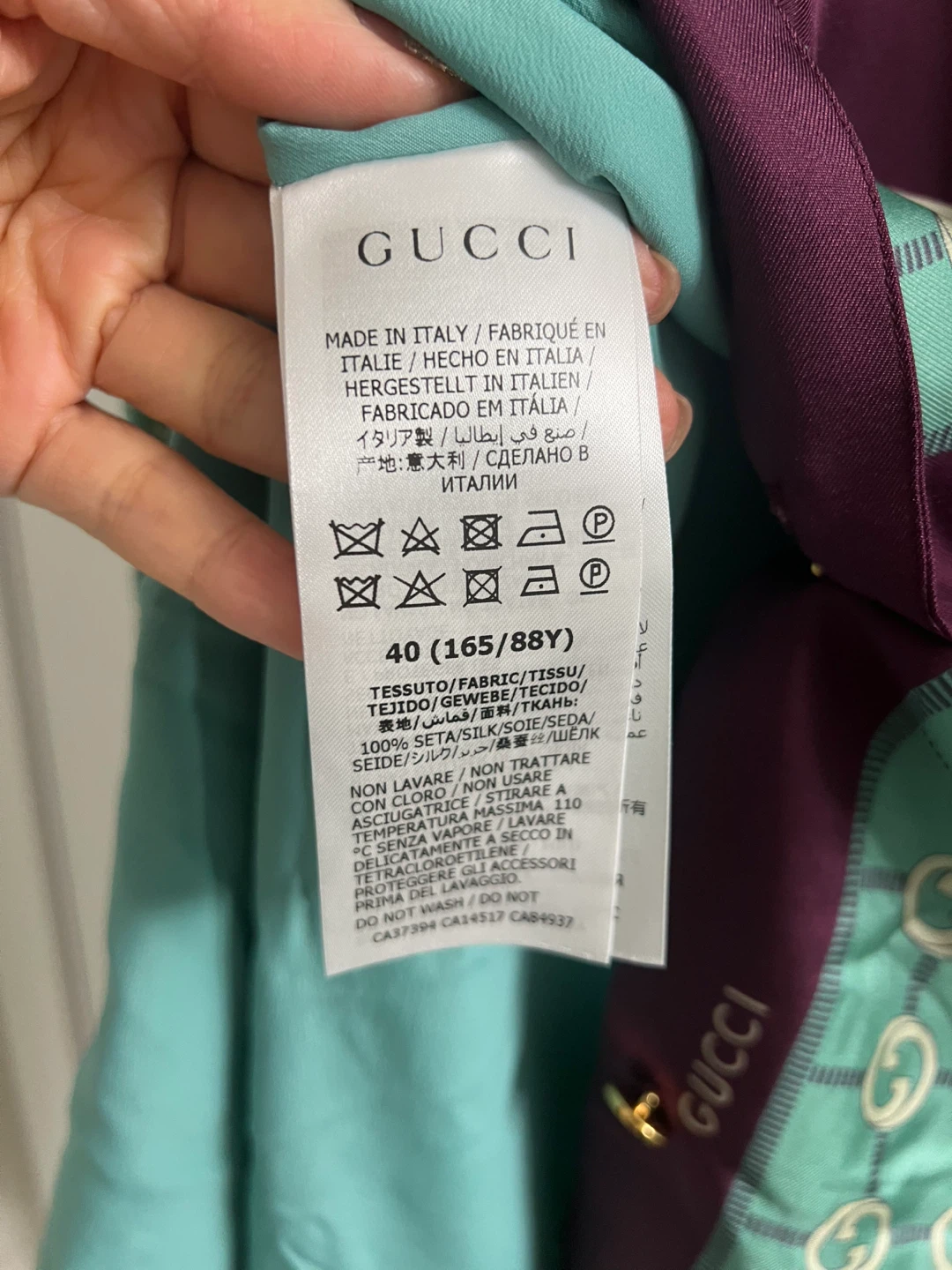 Gucci Silk Dress - Size 40 - photo 5