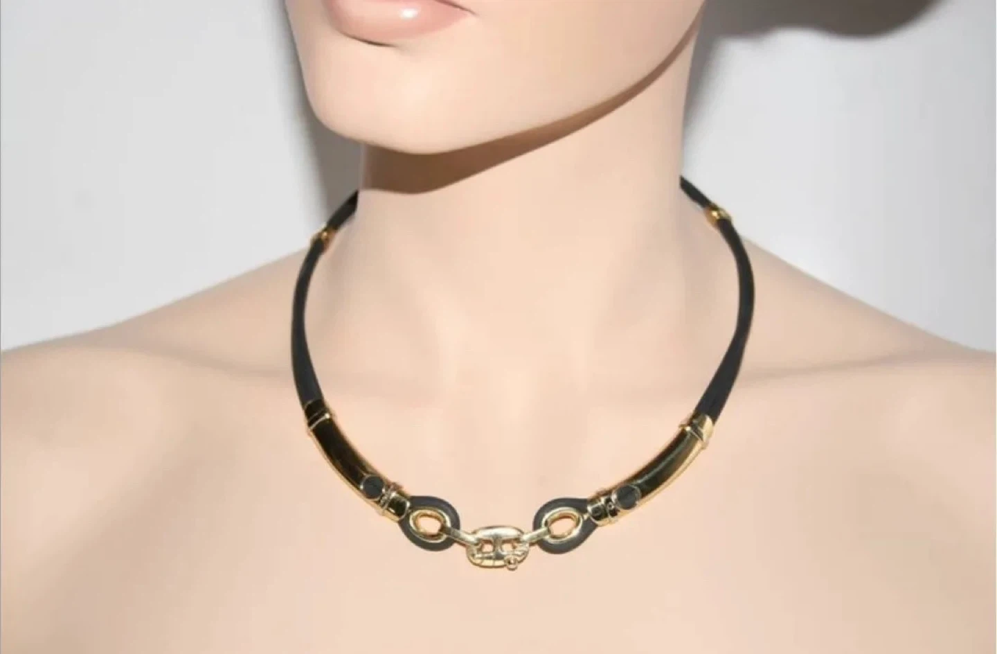 Baraka Necklace - Black and Gold unisex - photo 2