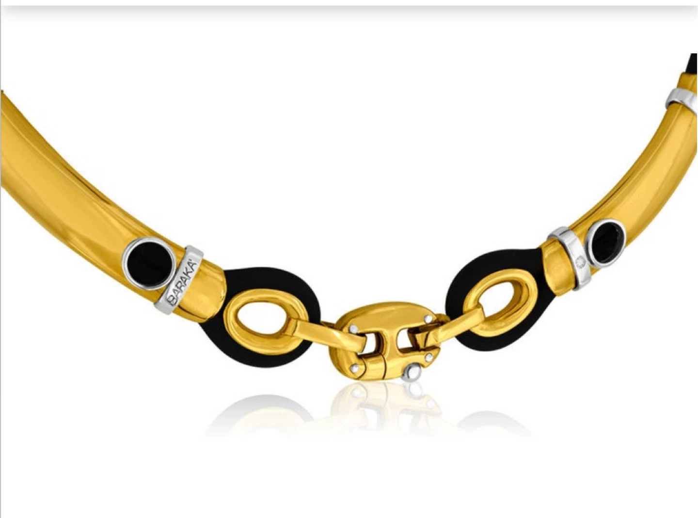 Baraka Necklace - Black and Gold unisex - photo 5