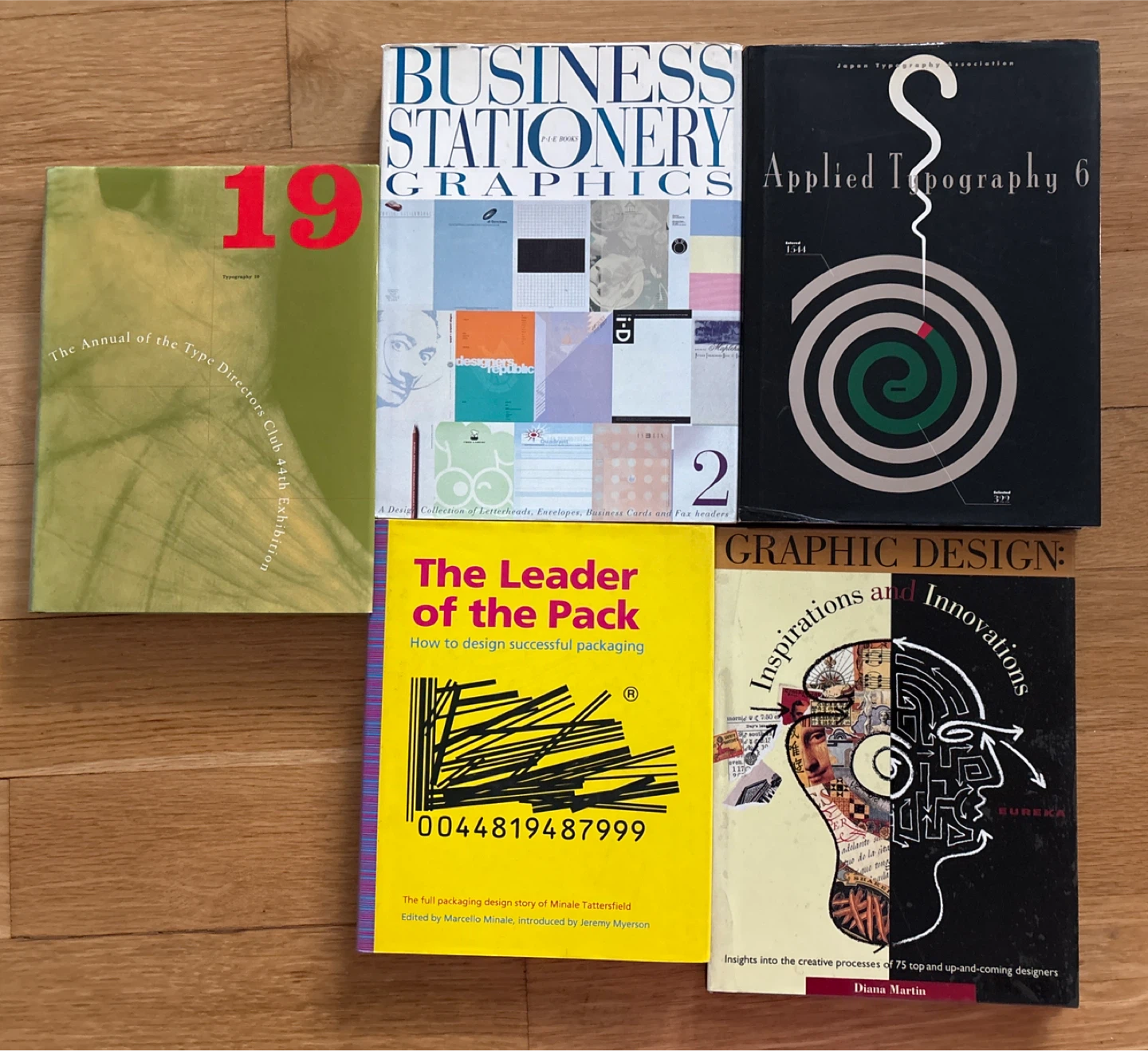 Graphic Design Books: Typography, Stationery, Packaging