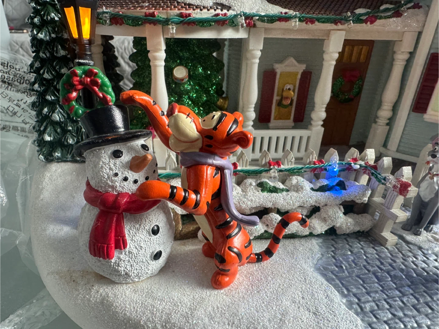 Disney Animated Holiday House with Lights & Music - photo 2