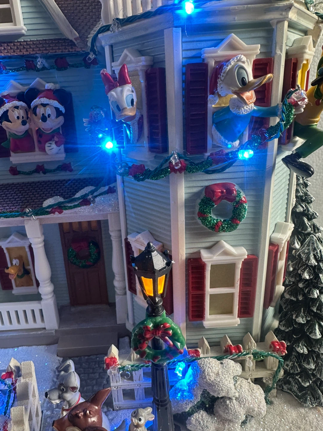 Disney Animated Holiday House with Lights & Music - photo 5