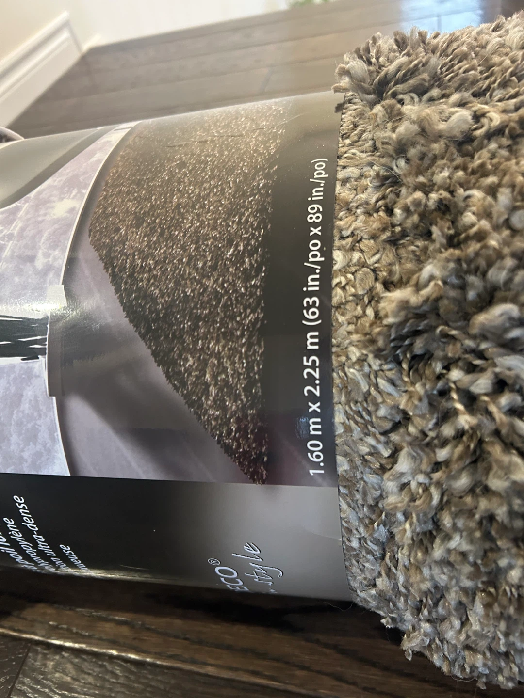 Carpet Art Deco Boutique Shag Rug 1.60m x 2.25m - photo 4