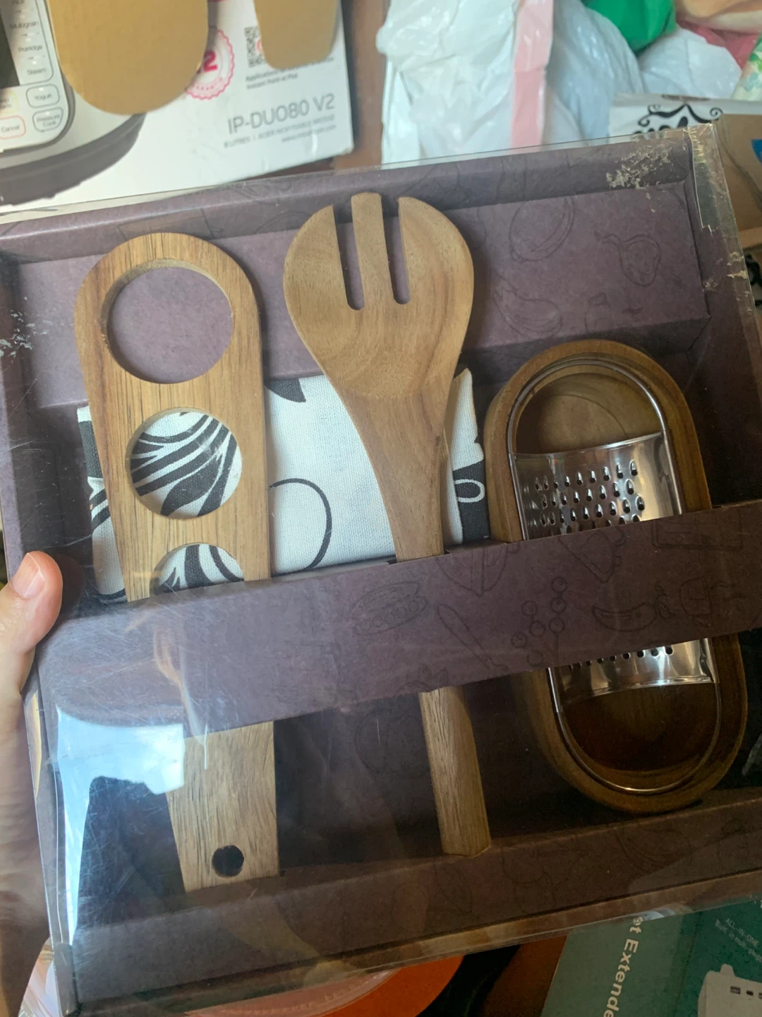 Wooden Kitchen salad Utensil Set