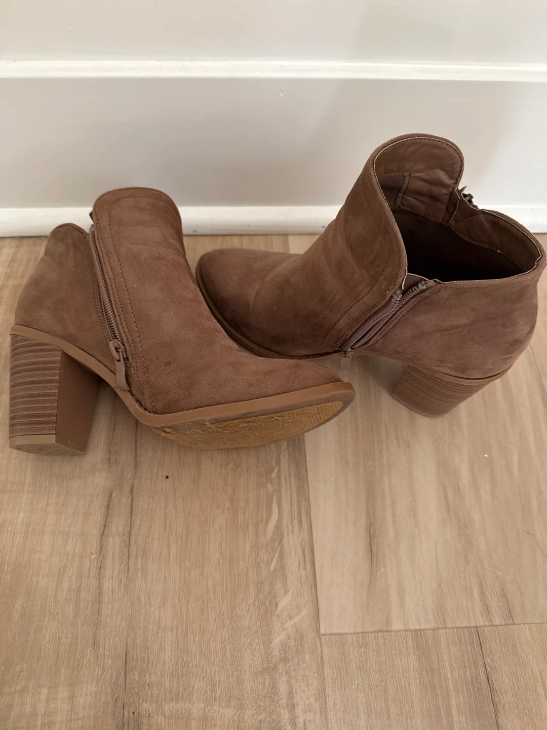 Brown Ankle Boots - Size 8 - photo 2
