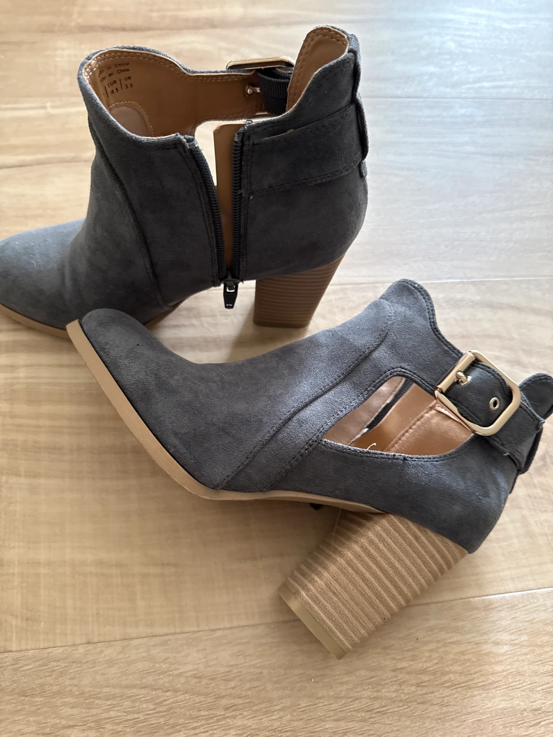 Blue ankle boot size 8 - photo 2