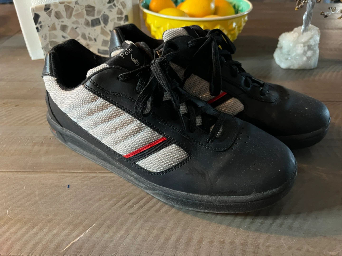 Polo Ralph Lauren Black Sneakers 9.5 [Used] - photo 2