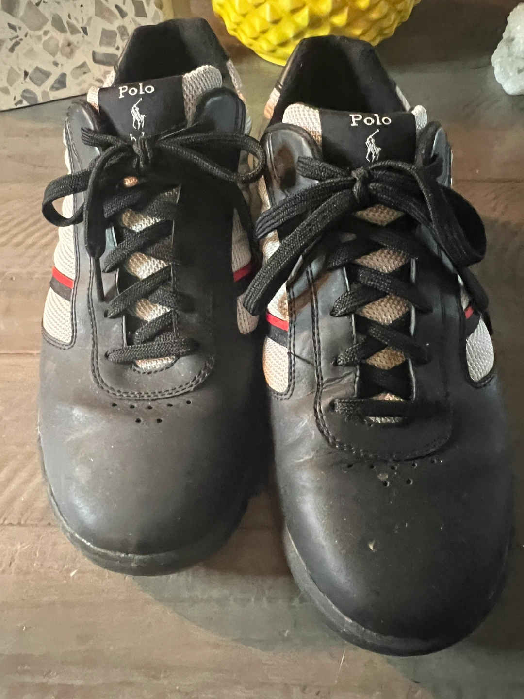 Polo Ralph Lauren Black Sneakers 9.5 [Used]