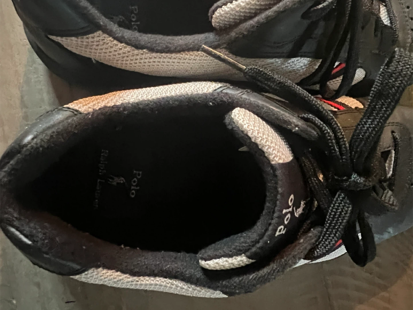 Polo Ralph Lauren Black Sneakers 9.5 [Used] - photo 4