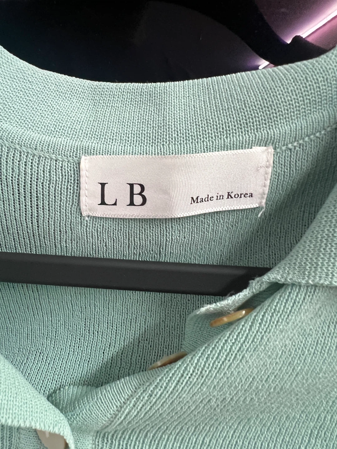 LB Knit Top - Mint Green - photo 2