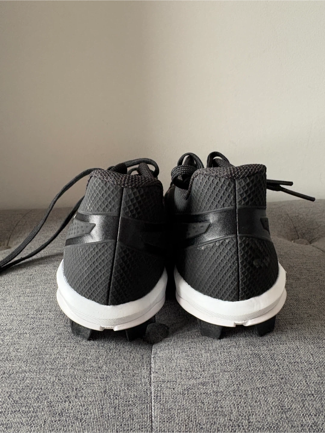 Brand New Adidas Black Cleats - Boys Size 6 - photo 4