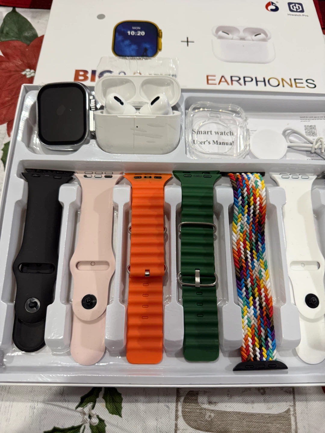 I20 Ultra 3 Max Suit Smart Watch & Earphones - photo 2