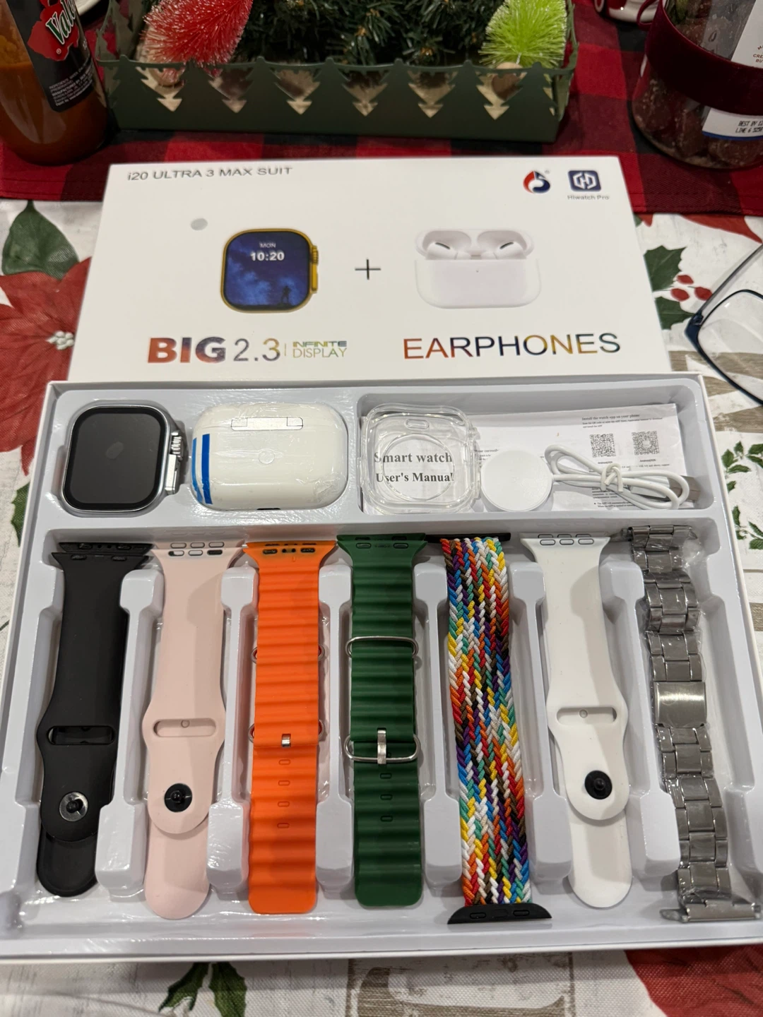 I20 Ultra 3 Max Suit Smart Watch & Earphones - photo 3