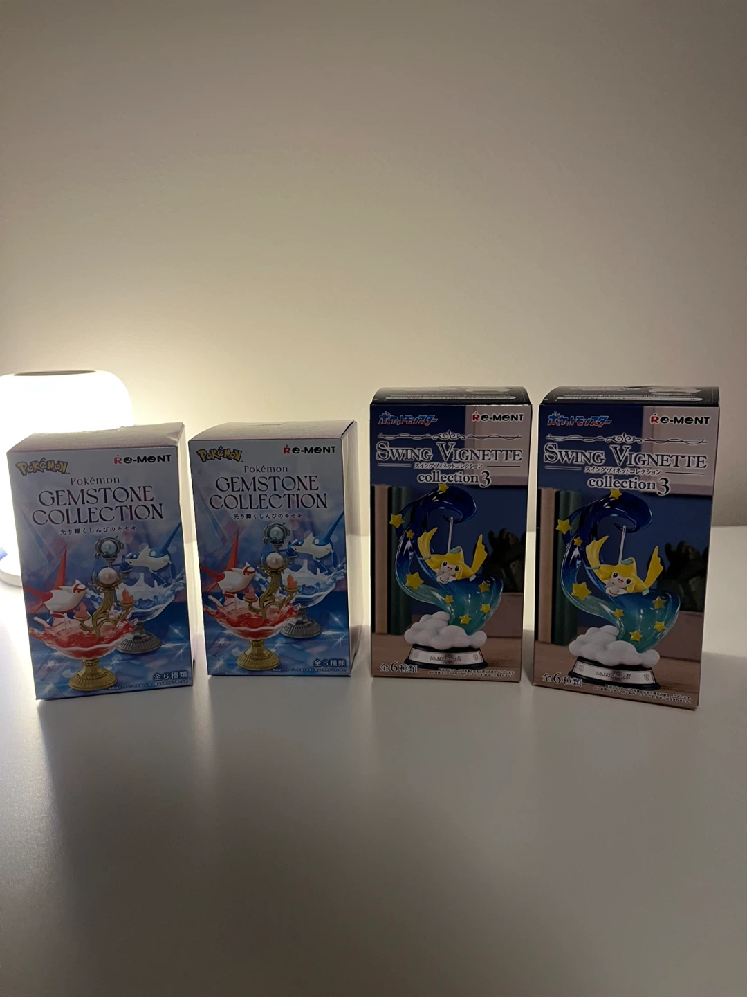 Re-Ment Pokemon Gemstone & Swing Vignette Collection
