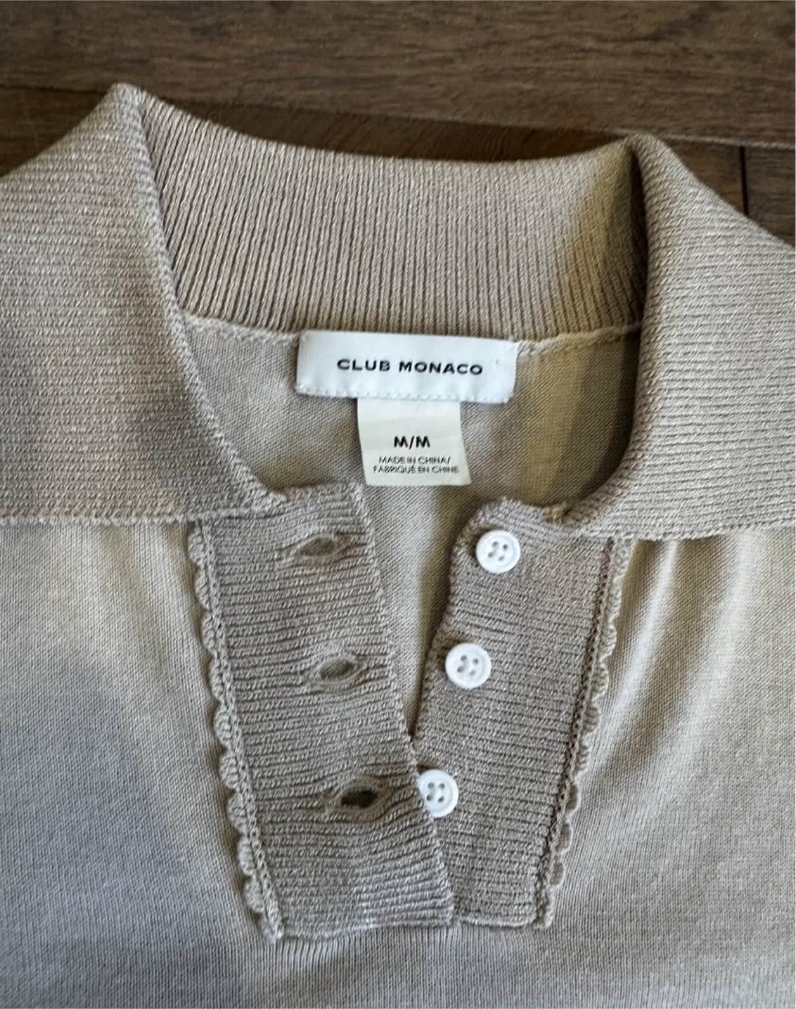 Club Monaco Polo Shirt - Size M - photo 2