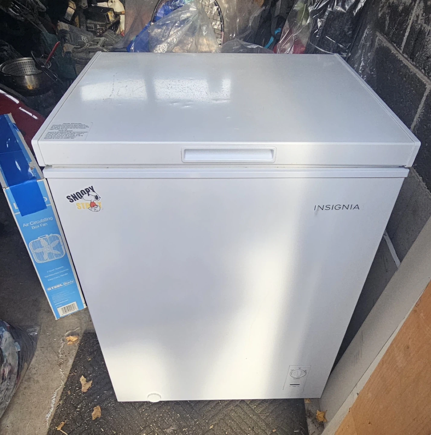 Insignia Chest Freezer - White