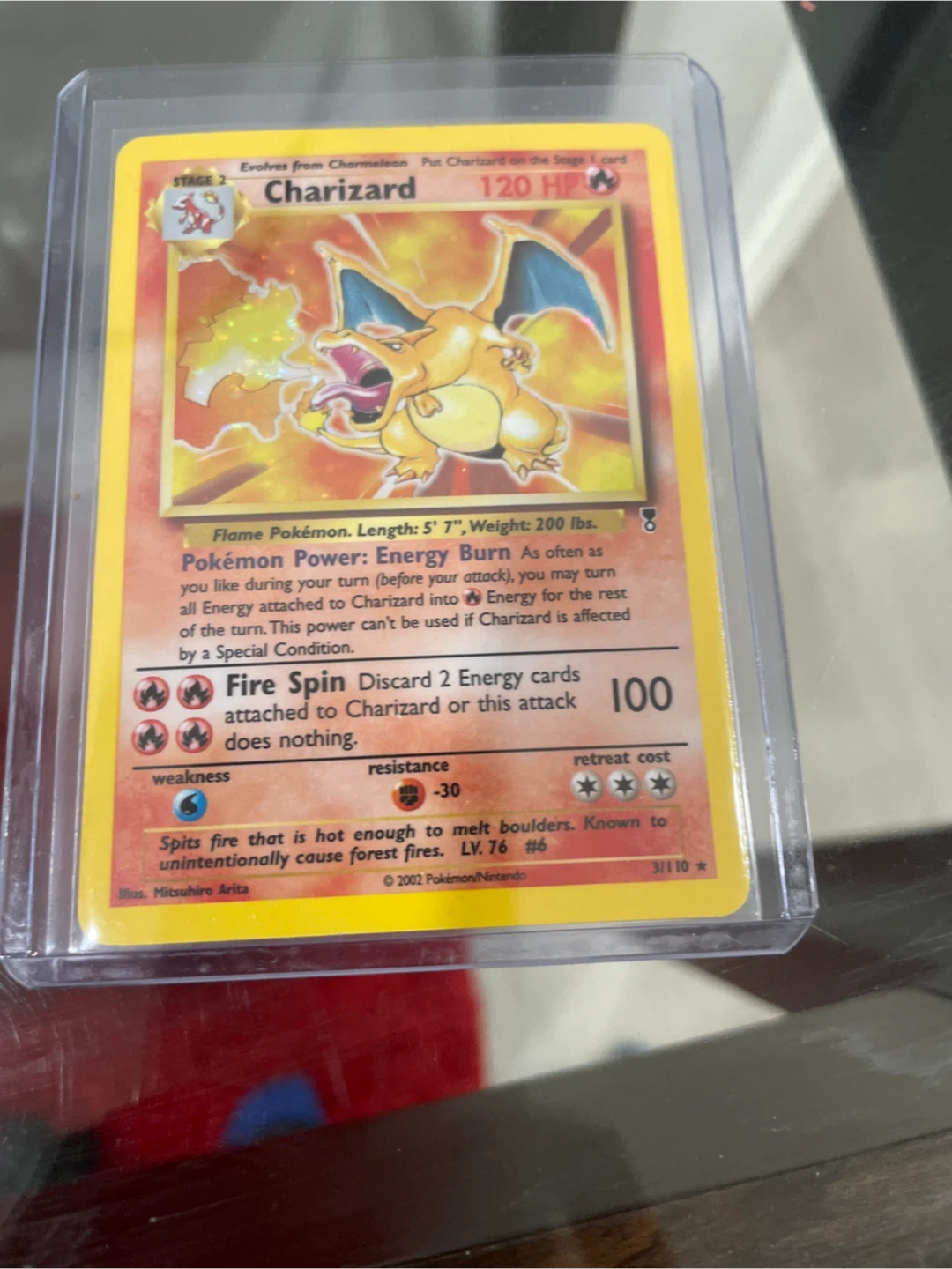 Charizard Legendary Collection Mint
