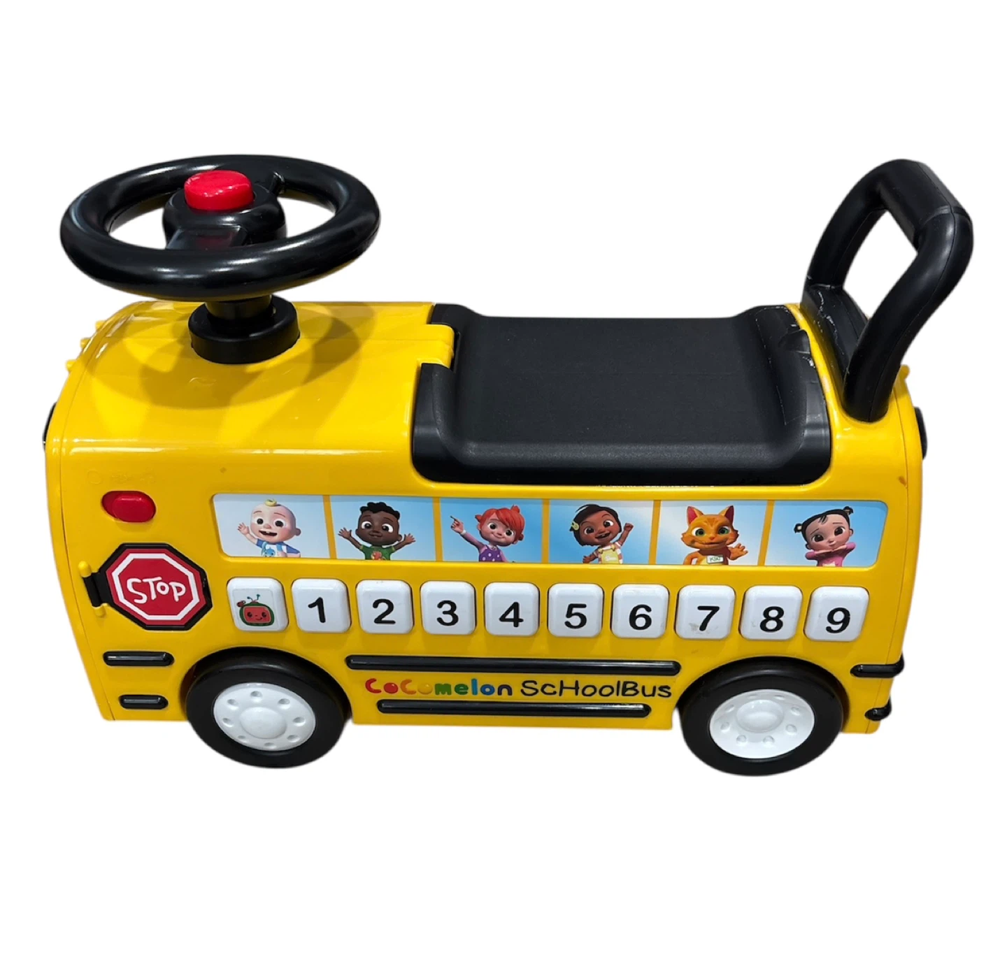 CoComelon School Bus Ride-On Toy