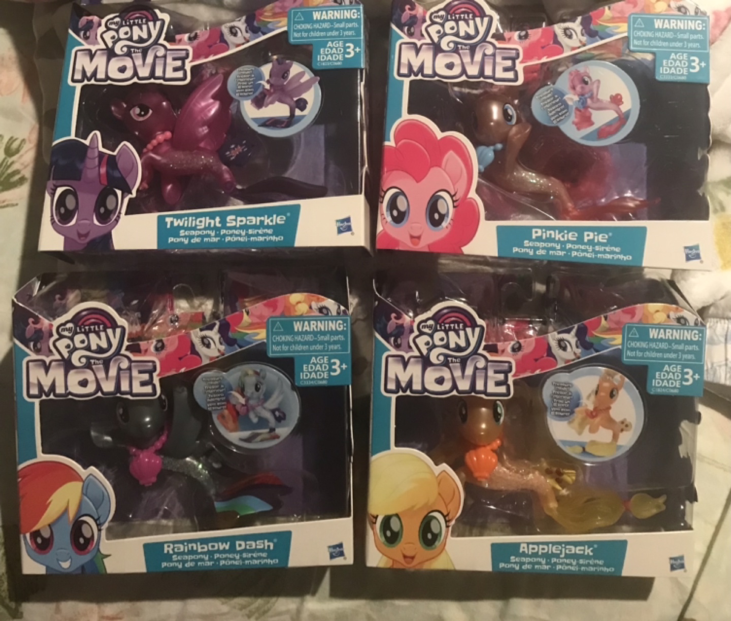 New My Little Pony The Movie Seapony Figures