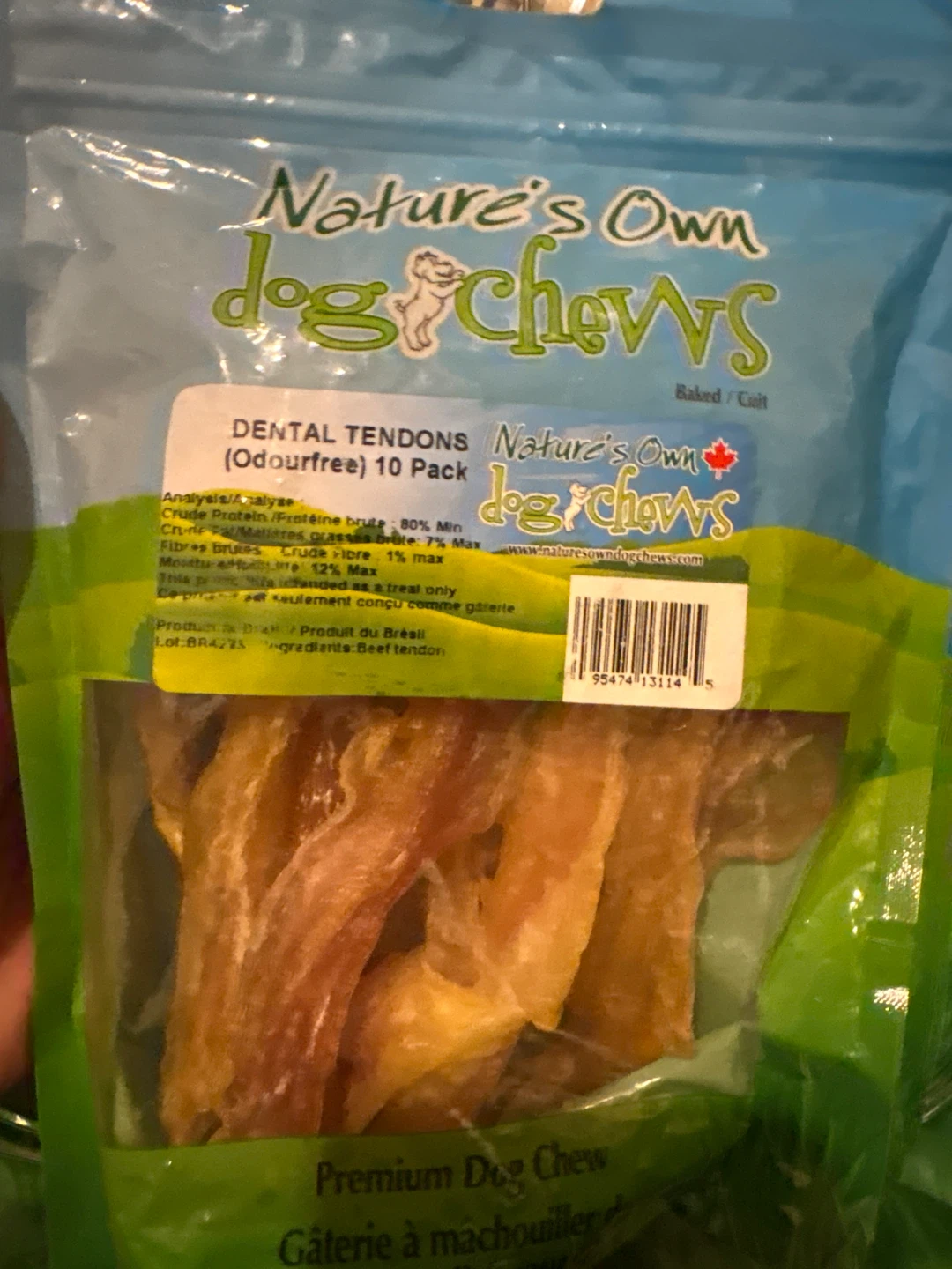 Nature's Own Dental Tendons Dog Chews - photo 2