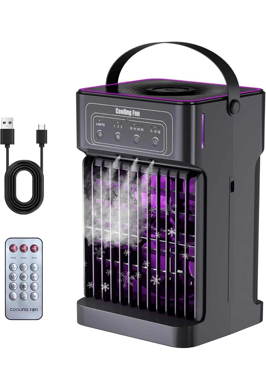 Portable 4-in-1 Cooler AC