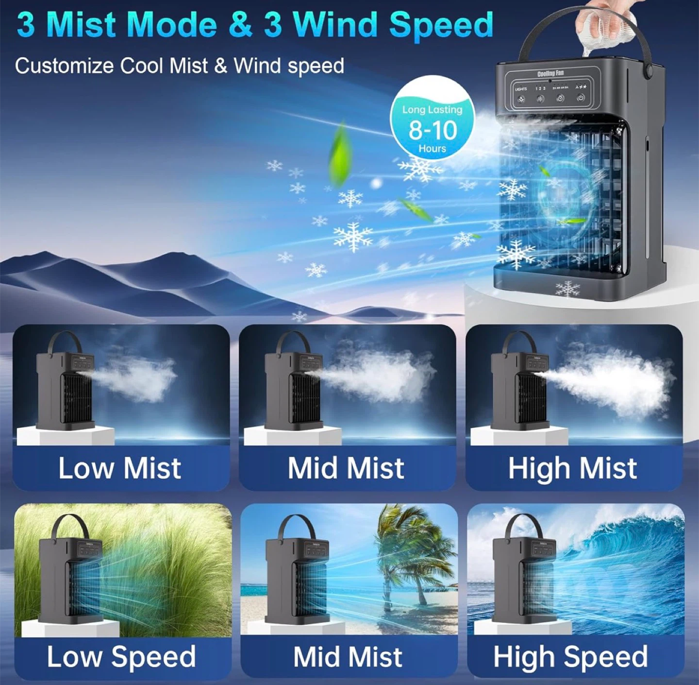 Portable 4-in-1 Cooler AC - photo 3