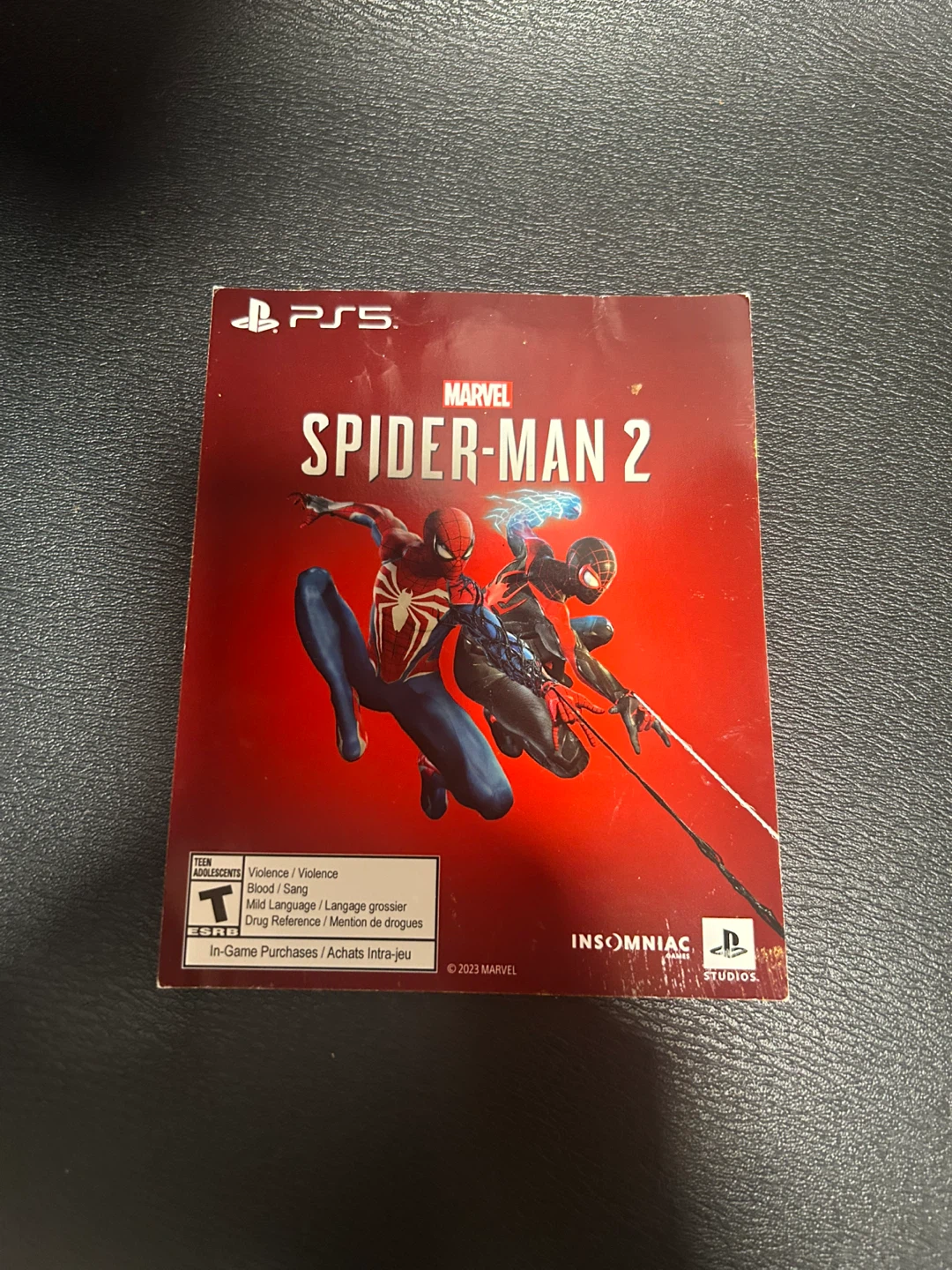 Digital Spiderman 2 Game PS5