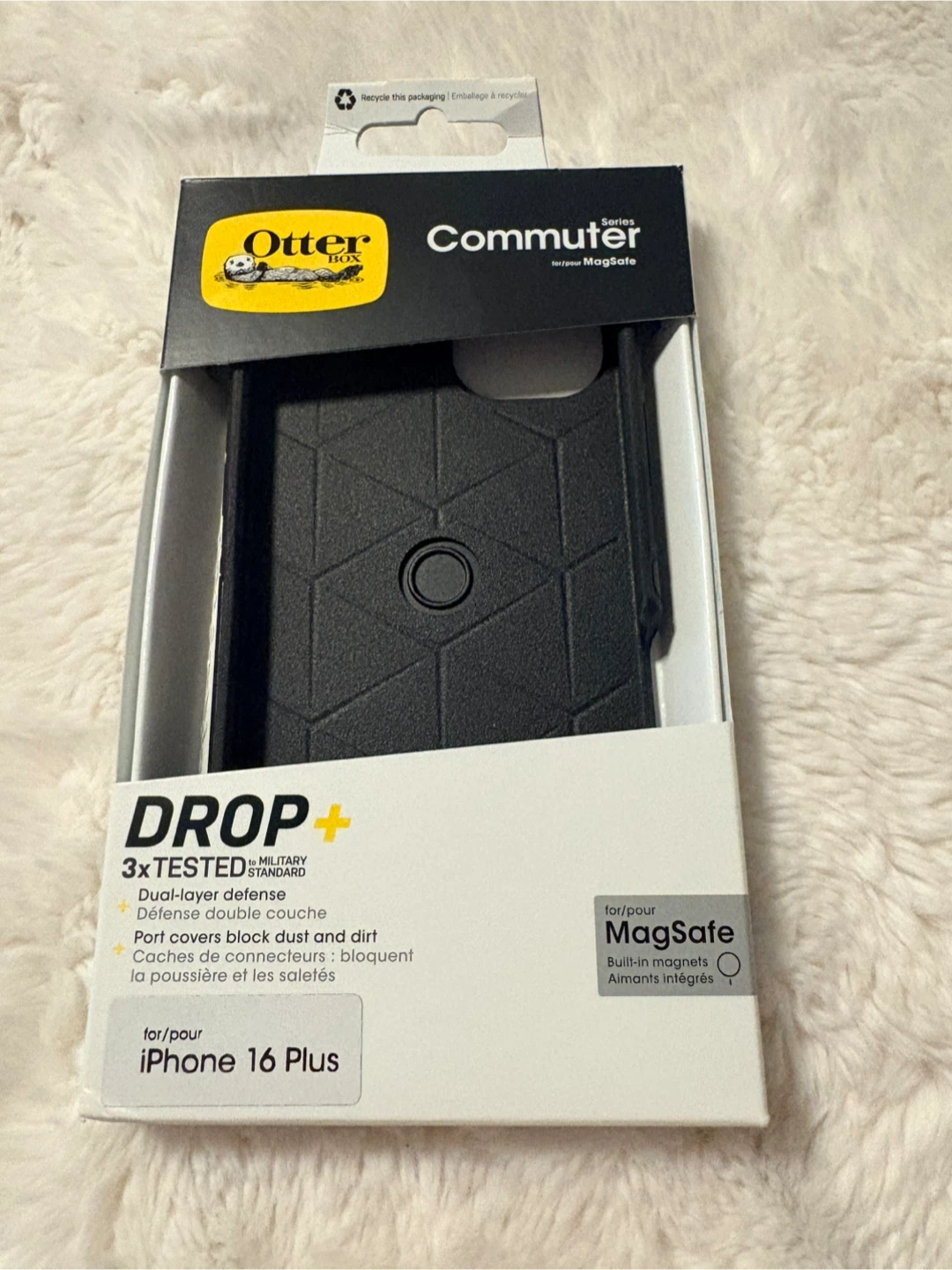 Otterbox Commuter Series iPhone 16 Plus Case - Black