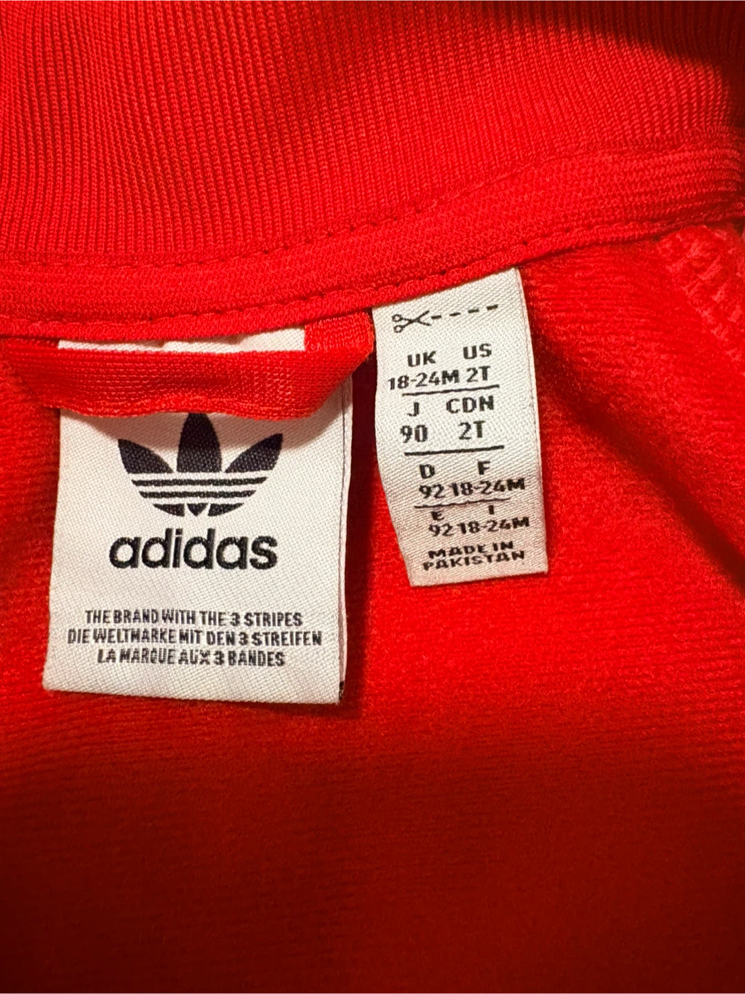 Adidas Kids Tracksuit, Size 2T - photo 2
