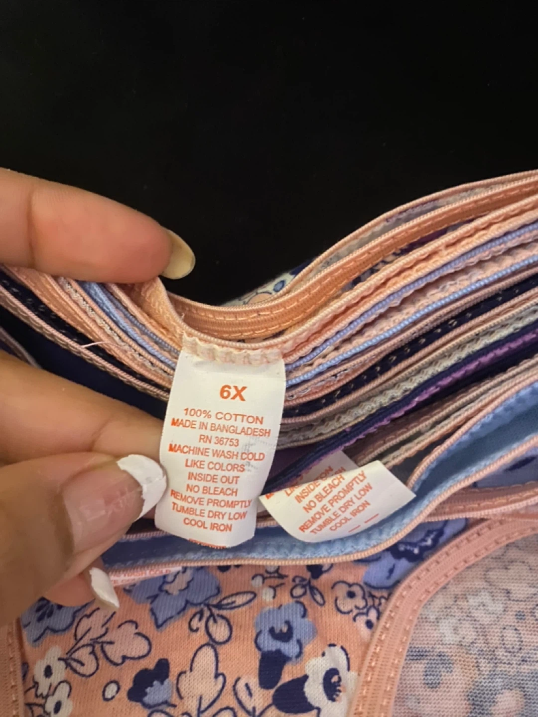 10 Girls' Underwear - Size 6X - photo 3