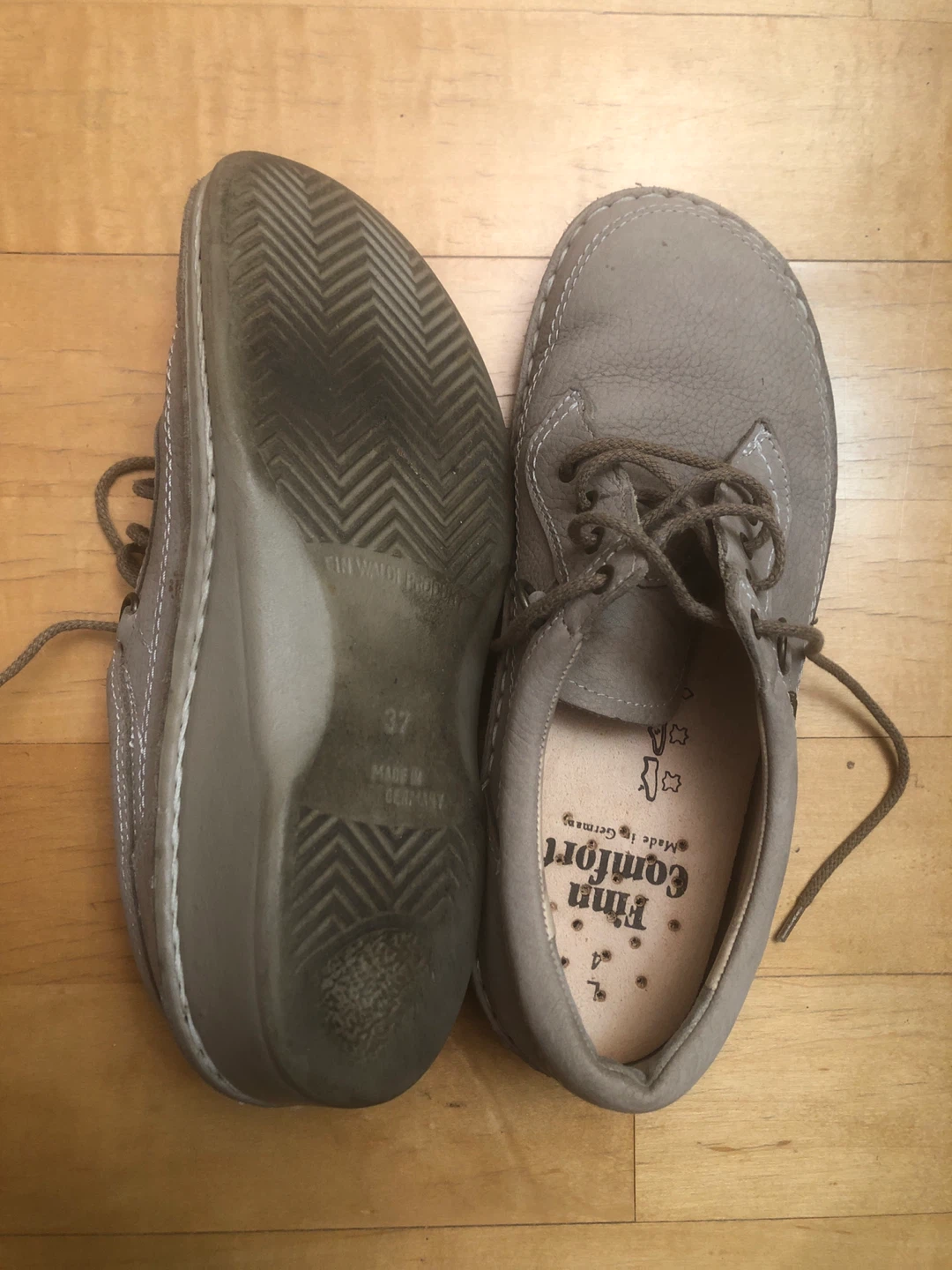 Finn Comfort Orthotic Compatible Shoes Beige Size 37 - photo 2