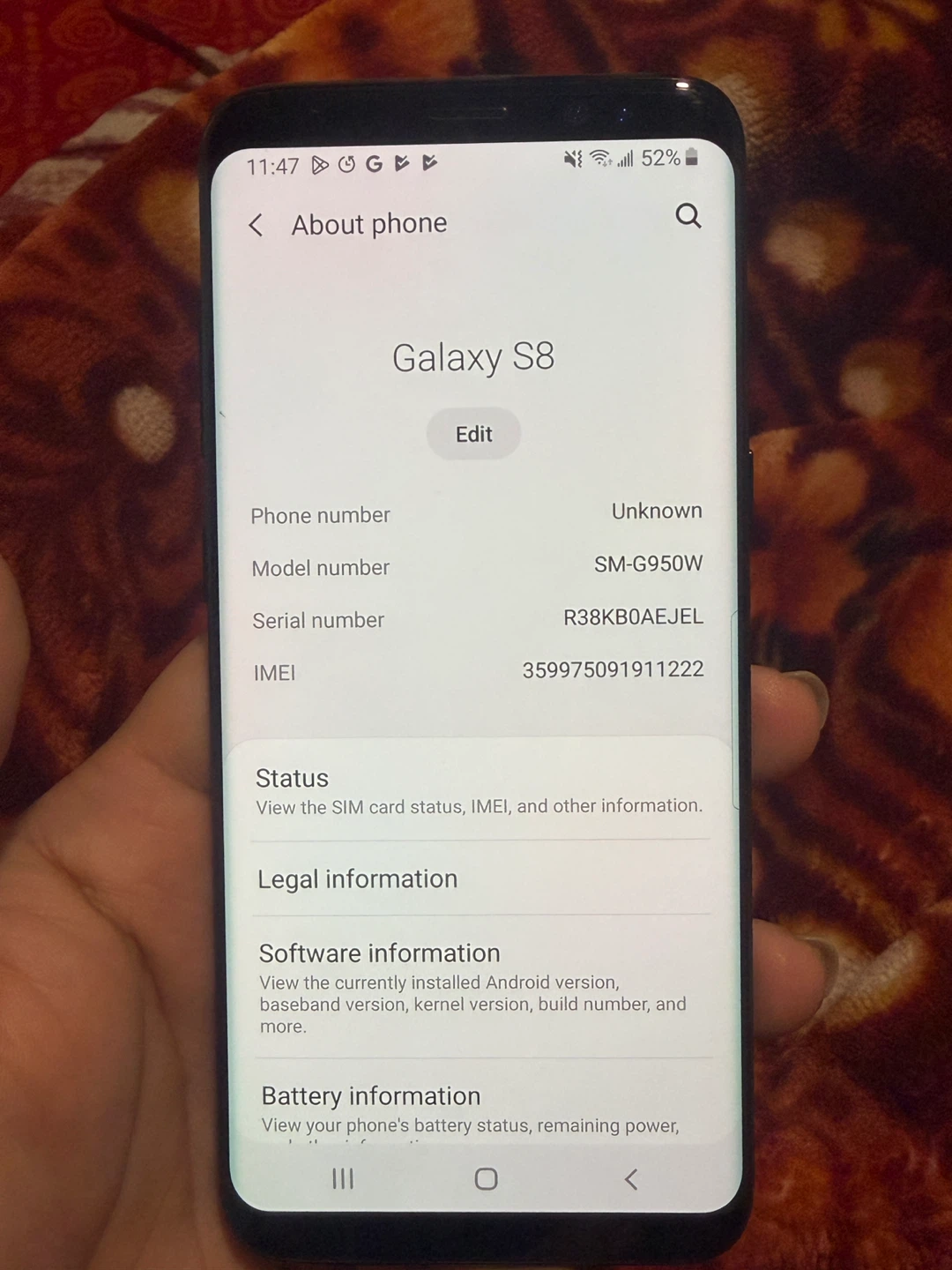Samsung Galaxy S8 - Black - photo 4