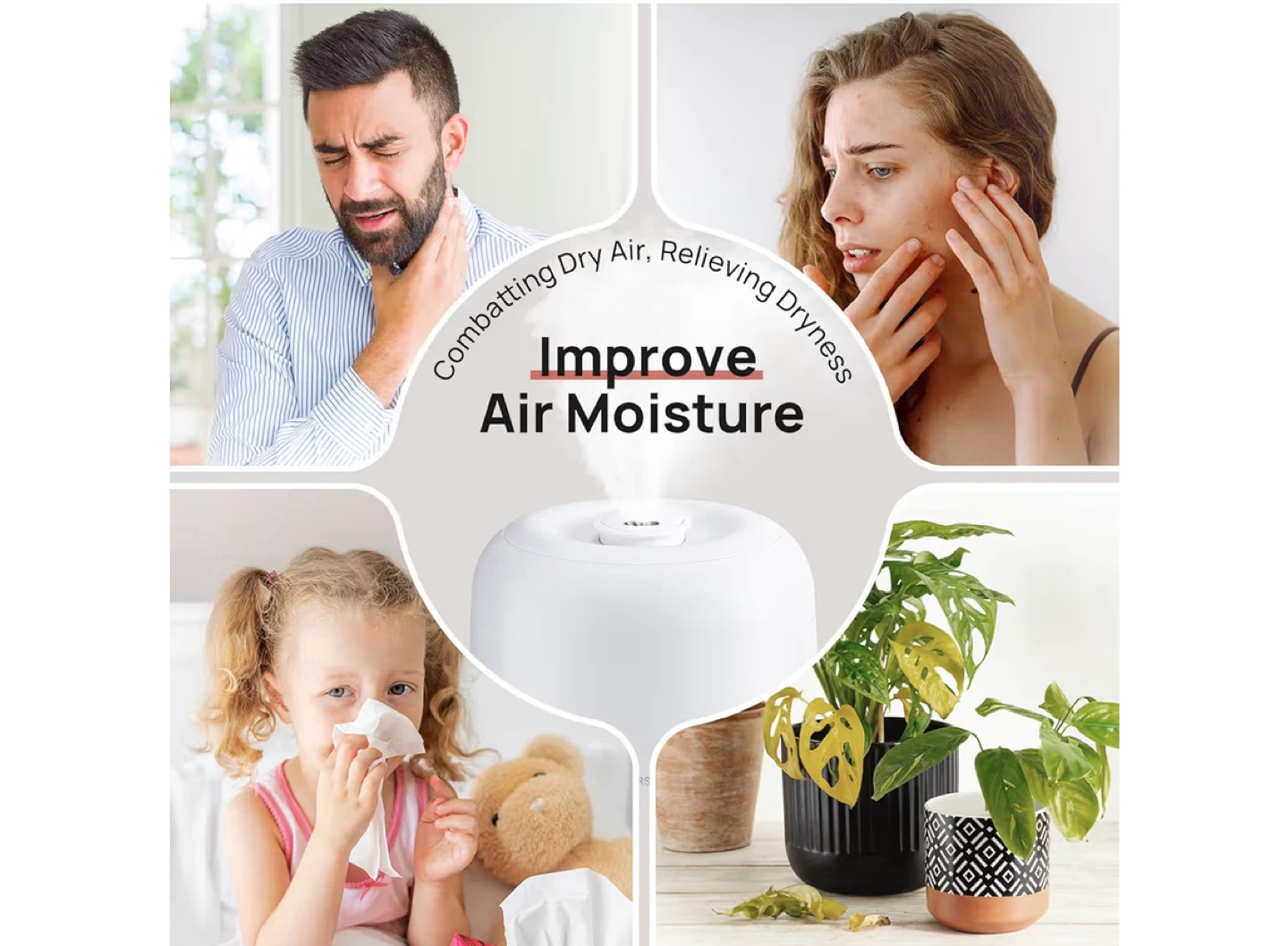 Clarston Ultrasonic Humidifier N956 - 2L Capacity - photo 2