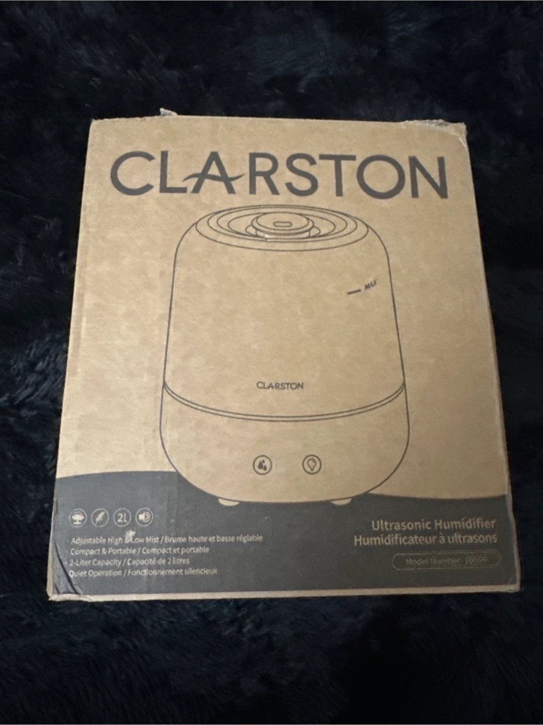Clarston Ultrasonic Humidifier N956 - 2L Capacity