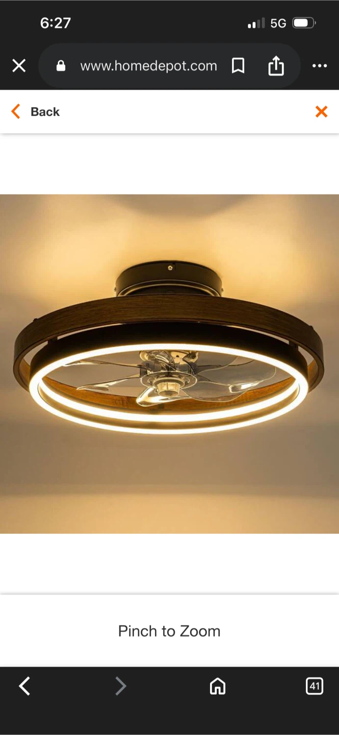 New Home Decorators Collection Ceiling Fan - photo 5