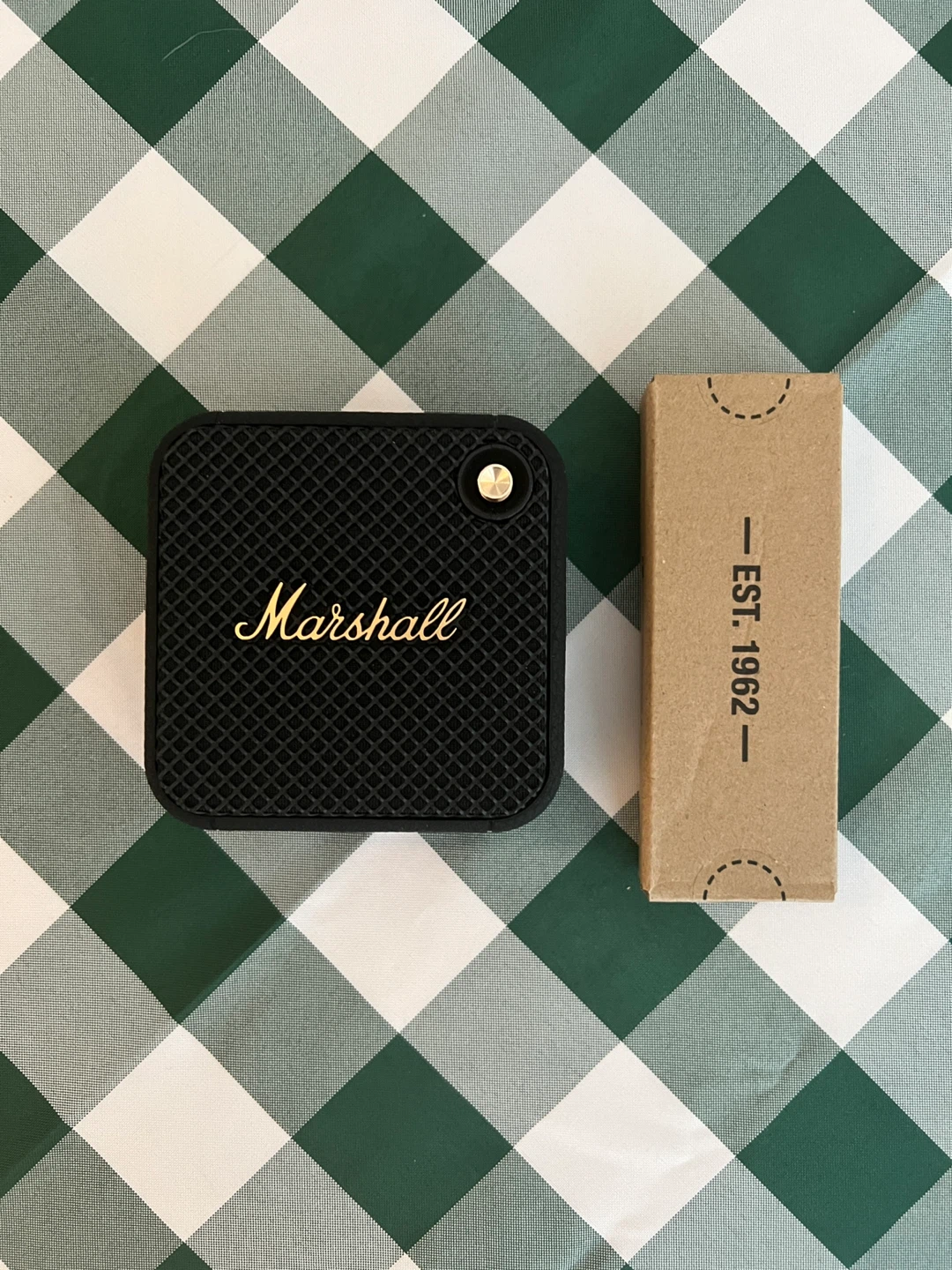 Marshall Willen Portable Bluetooth Speaker - Black