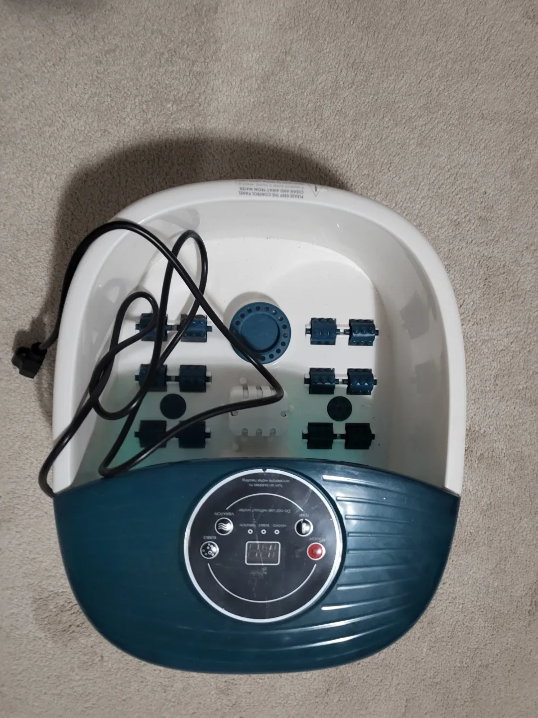 Foot Spa with Massage Rollers